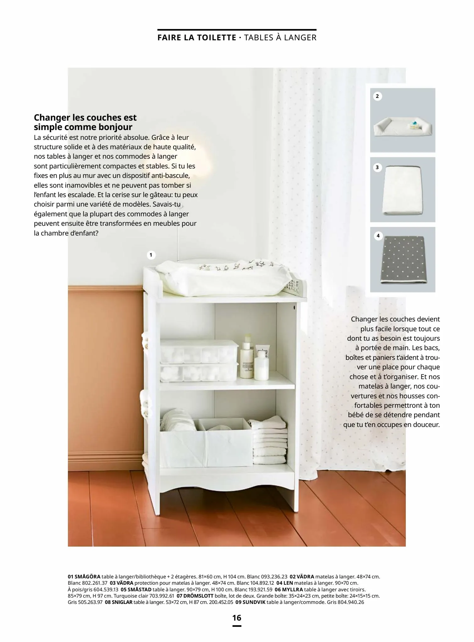 Catalogue IKEA Chambre de bebe, page 00016