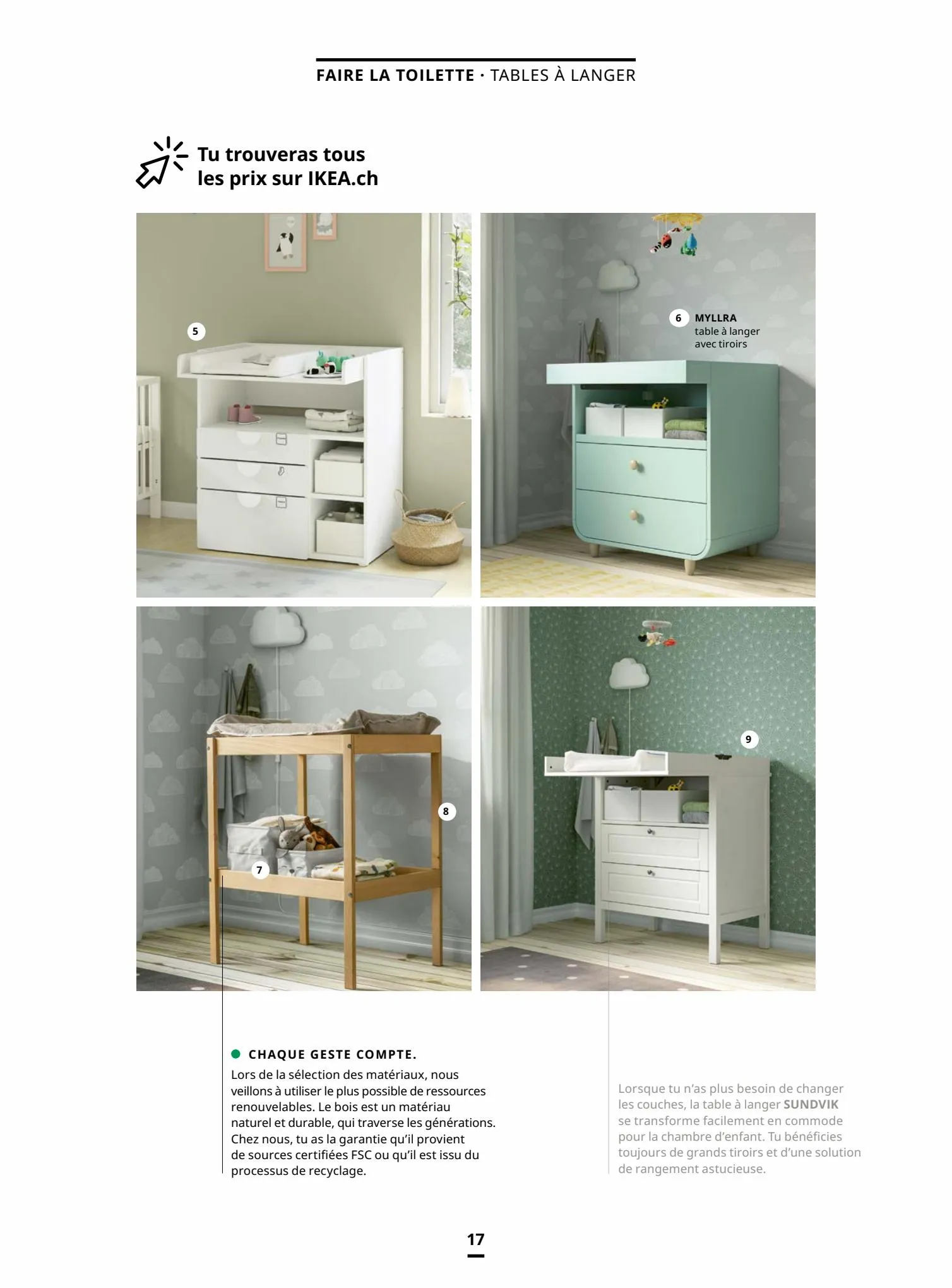 Catalogue IKEA Chambre de bebe, page 00017