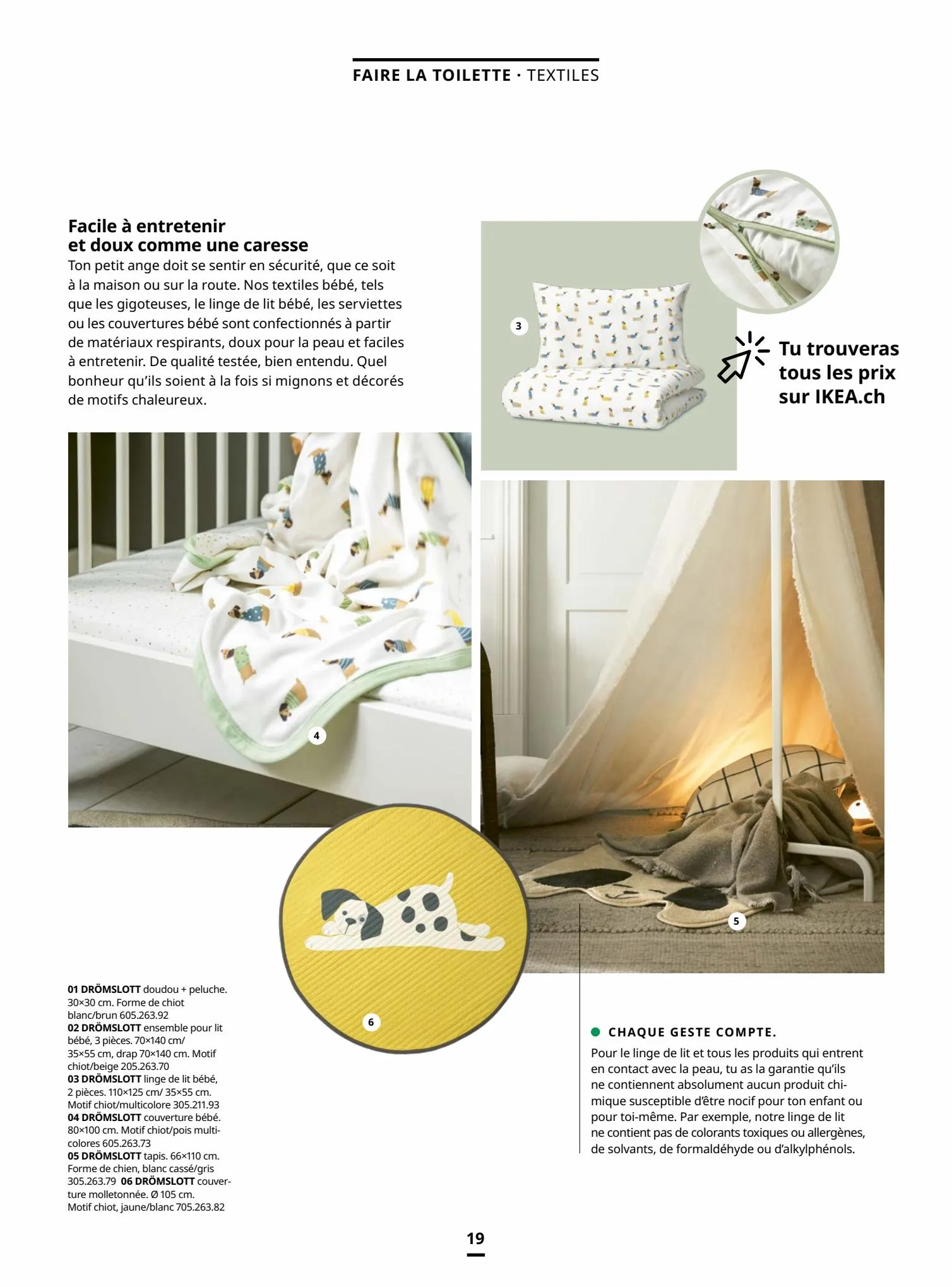 Catalogue IKEA Chambre de bebe, page 00019