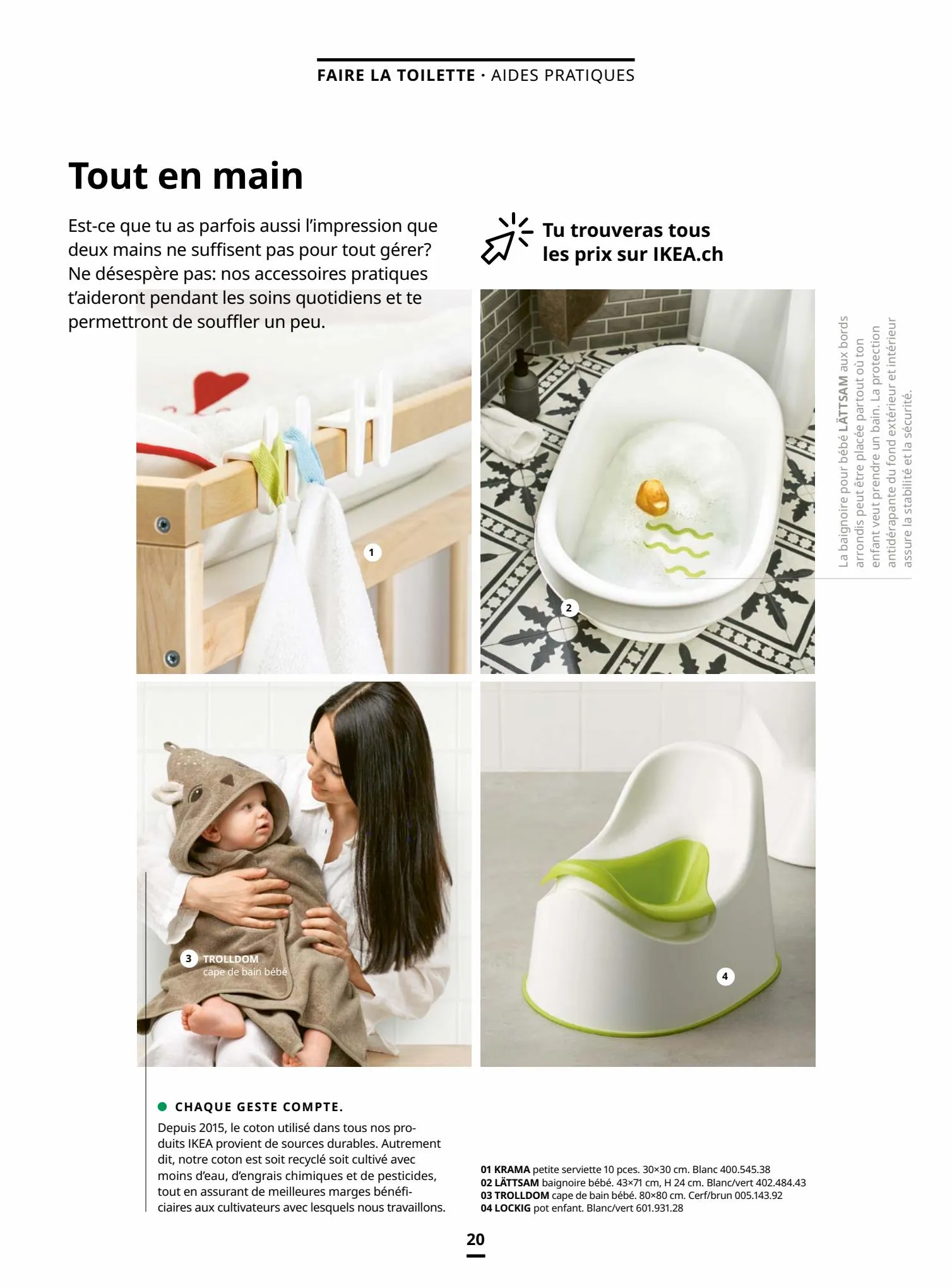 Catalogue IKEA Chambre de bebe, page 00020