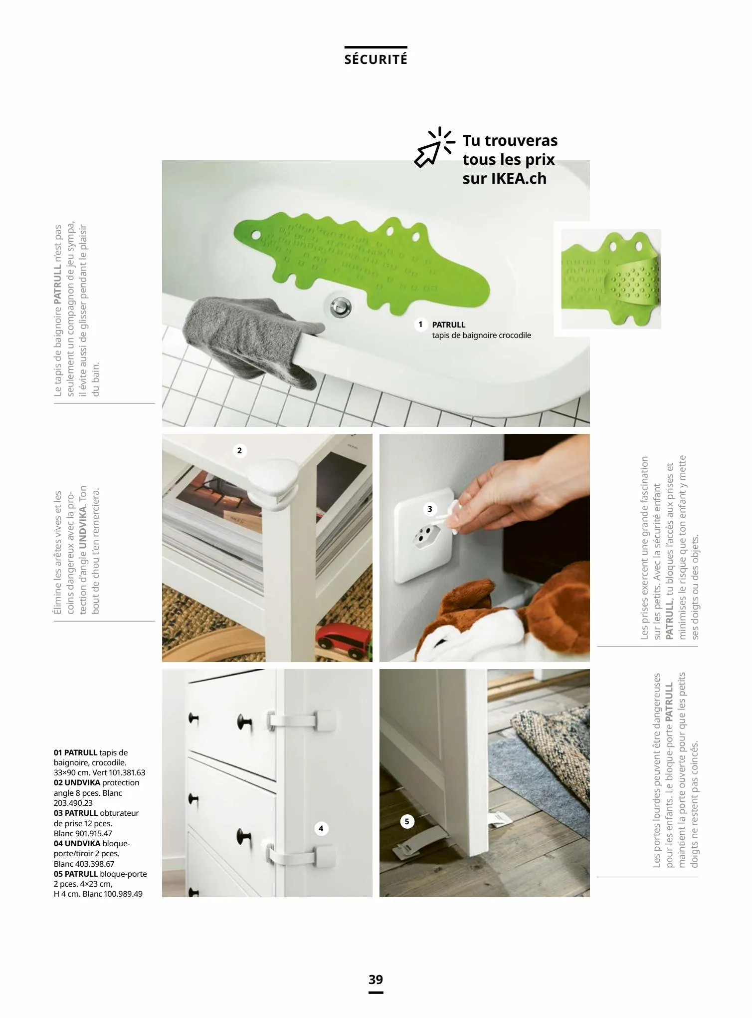 Catalogue IKEA Chambre de bebe, page 00039