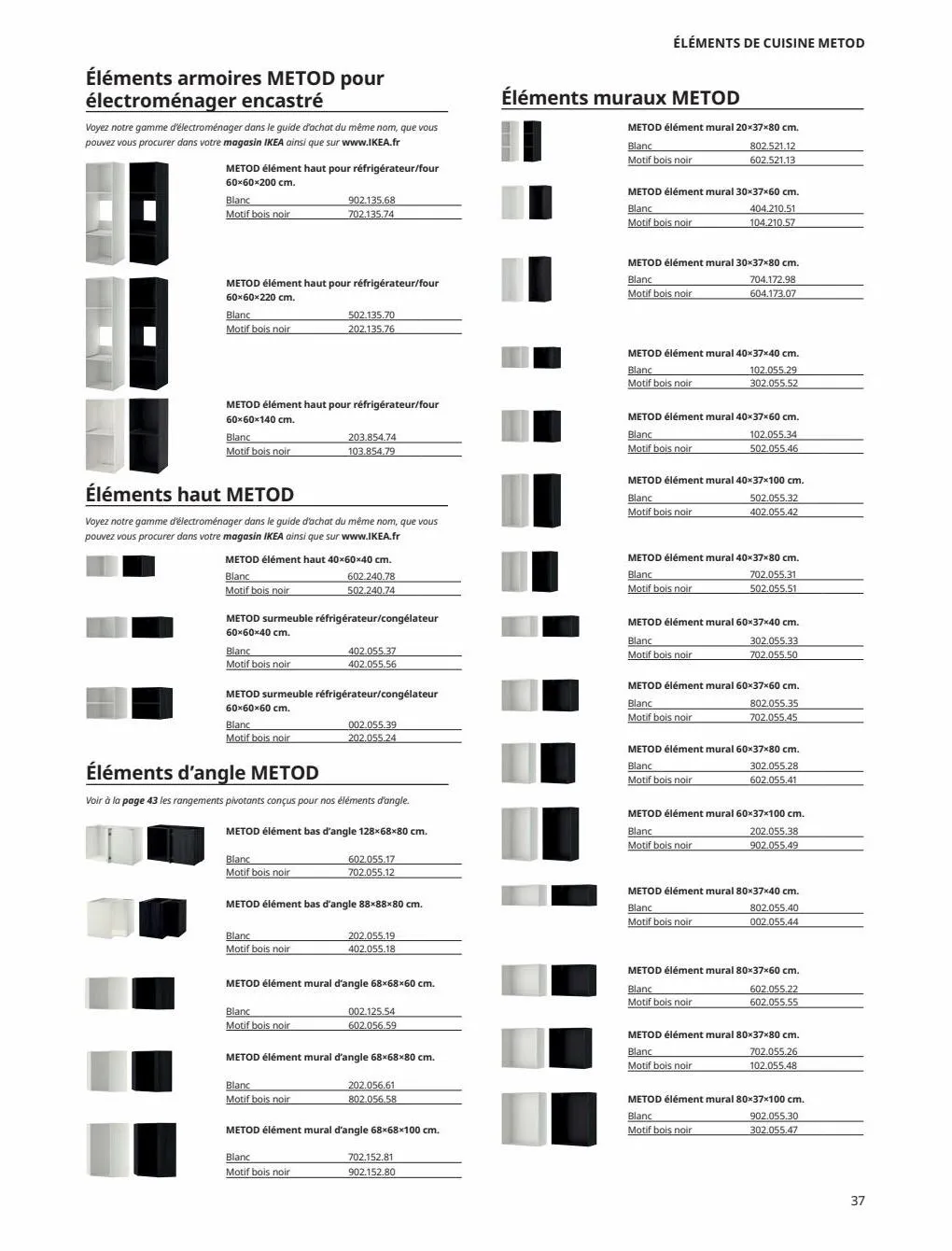 Catalogue IKEA CUISINE 2023, page 00037