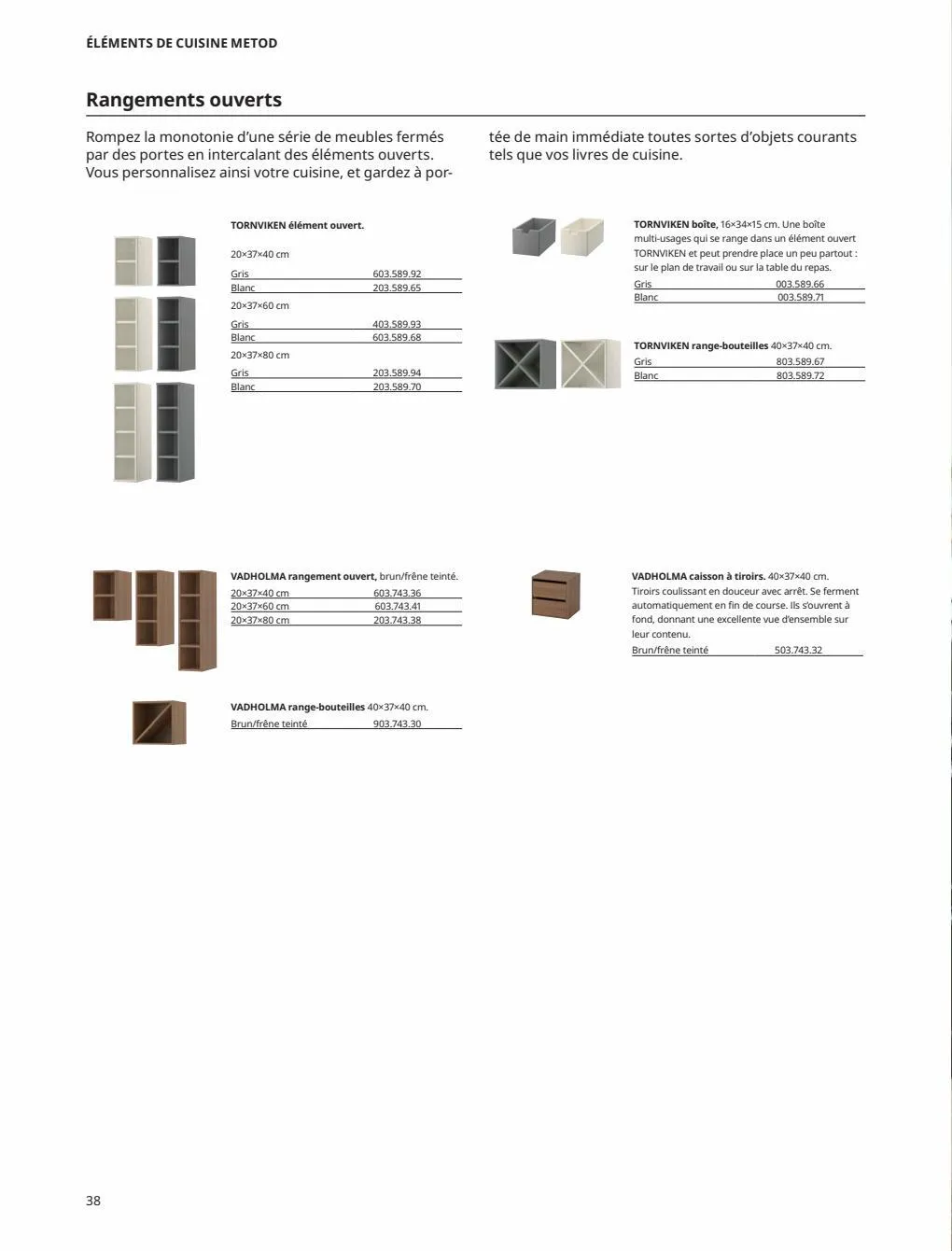Catalogue IKEA CUISINE 2023, page 00038