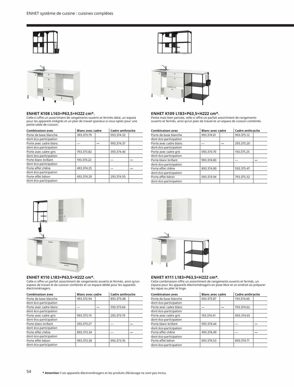 Catalogue IKEA CUISINE 2023, page 00054