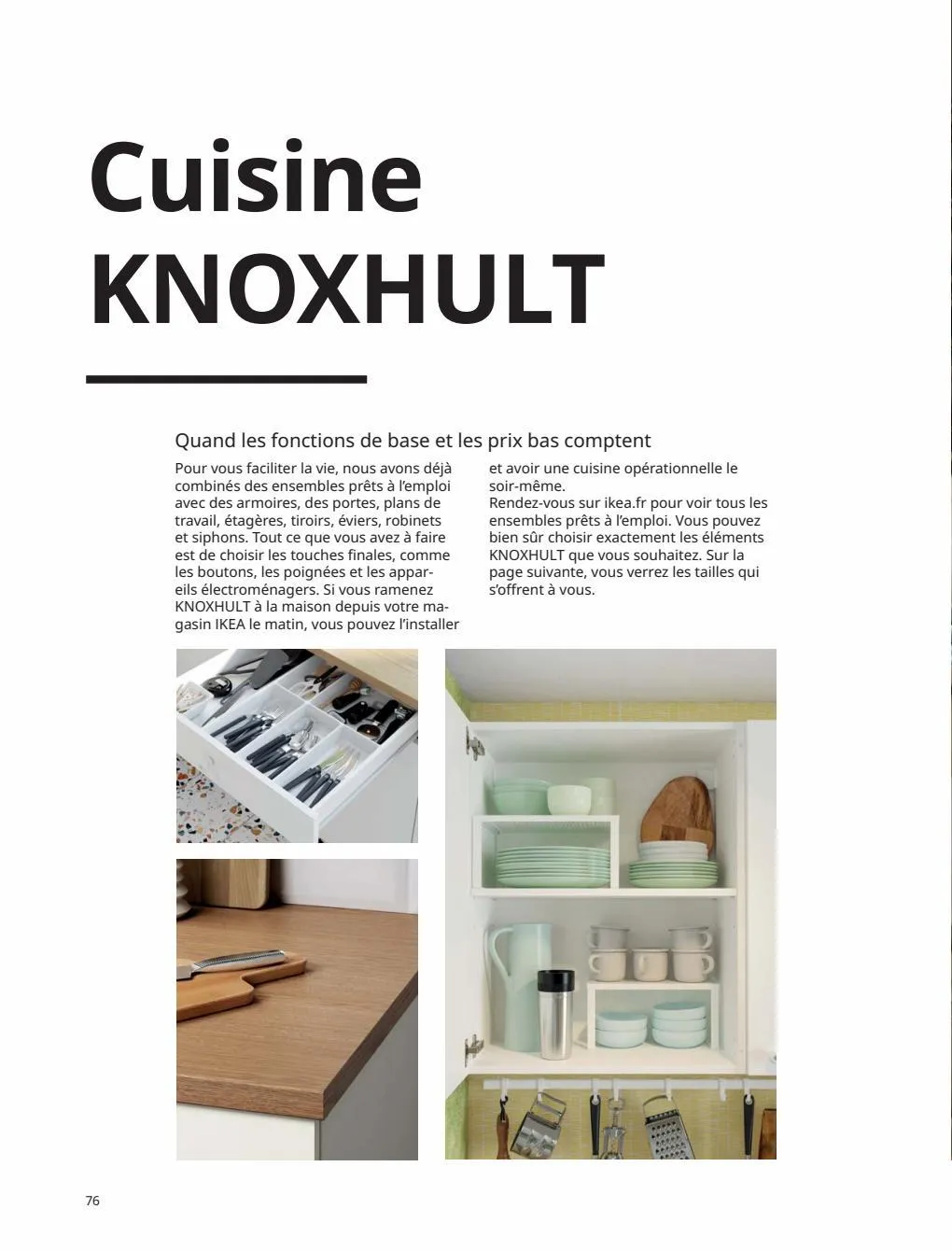 Catalogue IKEA CUISINE 2023, page 00076