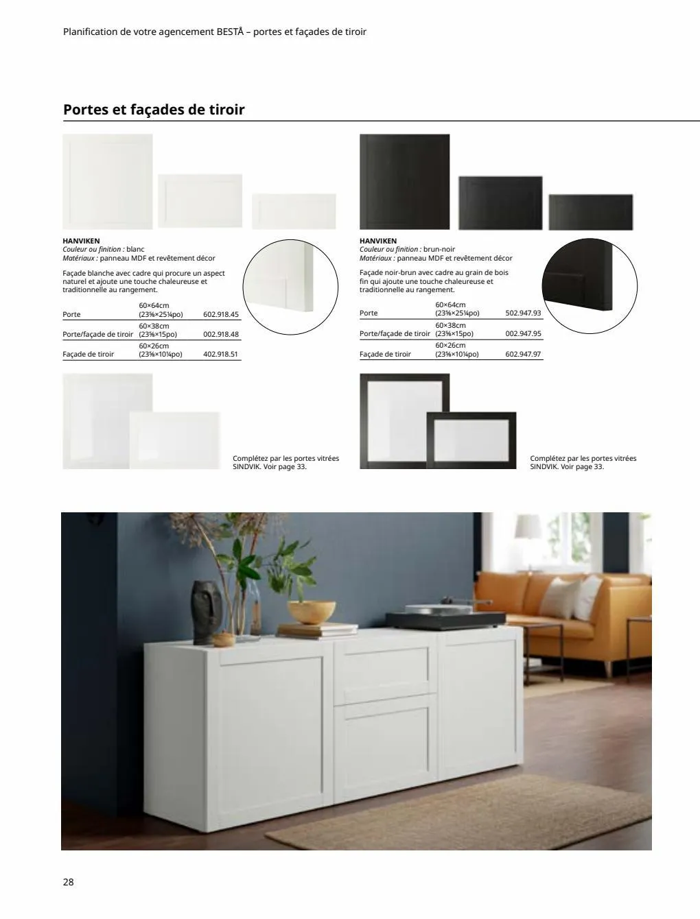 Catalogue Rangements BESTÅ 2023, page 00028