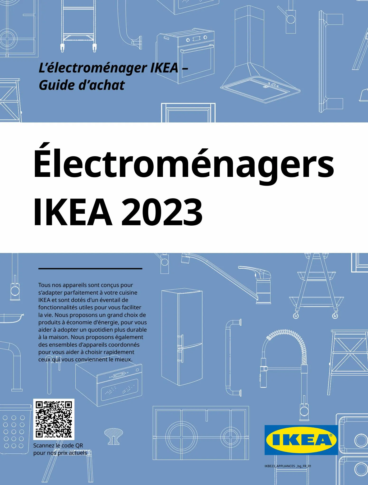 Catalogue Électroménagers IKEA 2023, page 00001