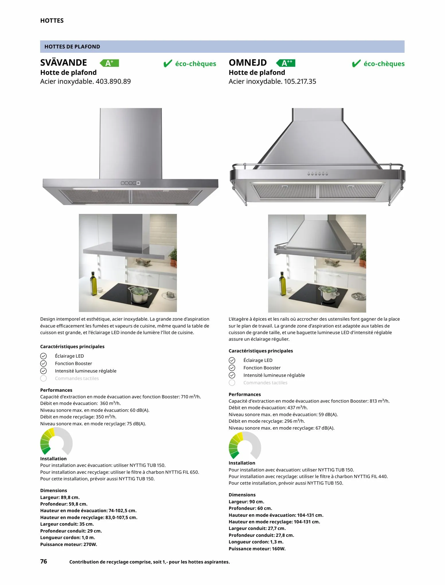 Catalogue Électroménagers IKEA 2023, page 00076