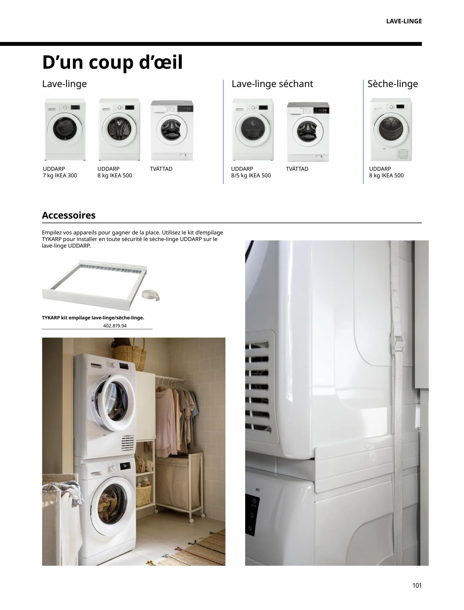 Catalogue Électroménagers IKEA 2023, page 00101