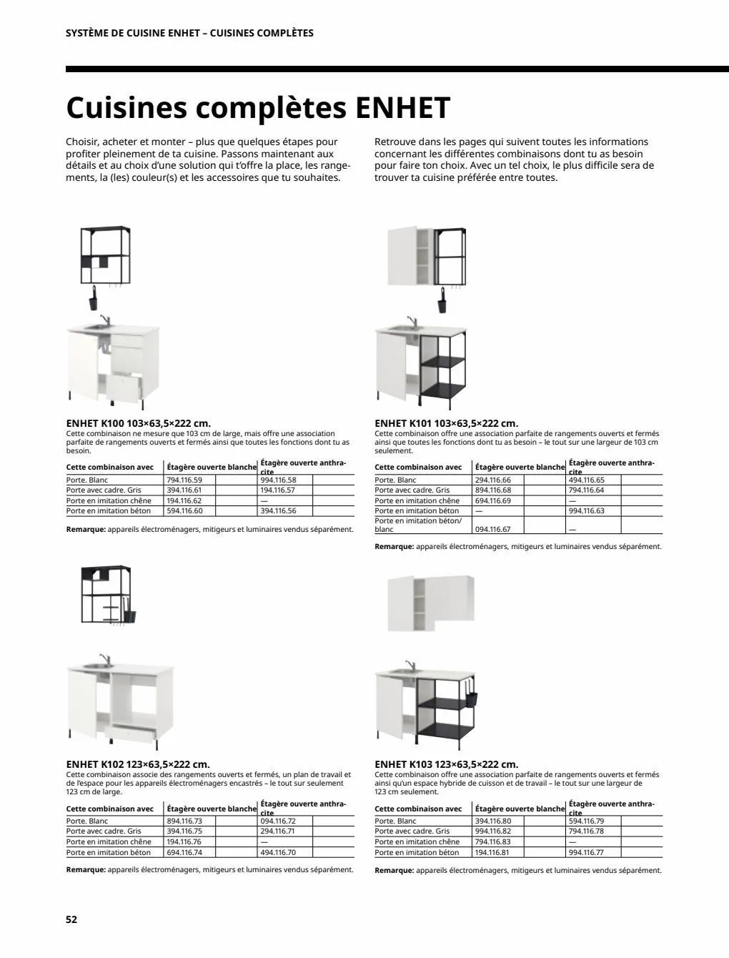 Catalogue IKEA - CUISINES IKEA, page 00052