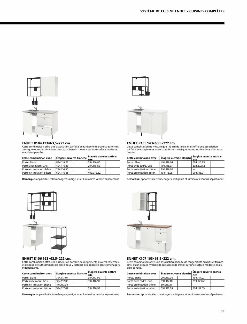 Catalogue IKEA - CUISINES IKEA, page 00053