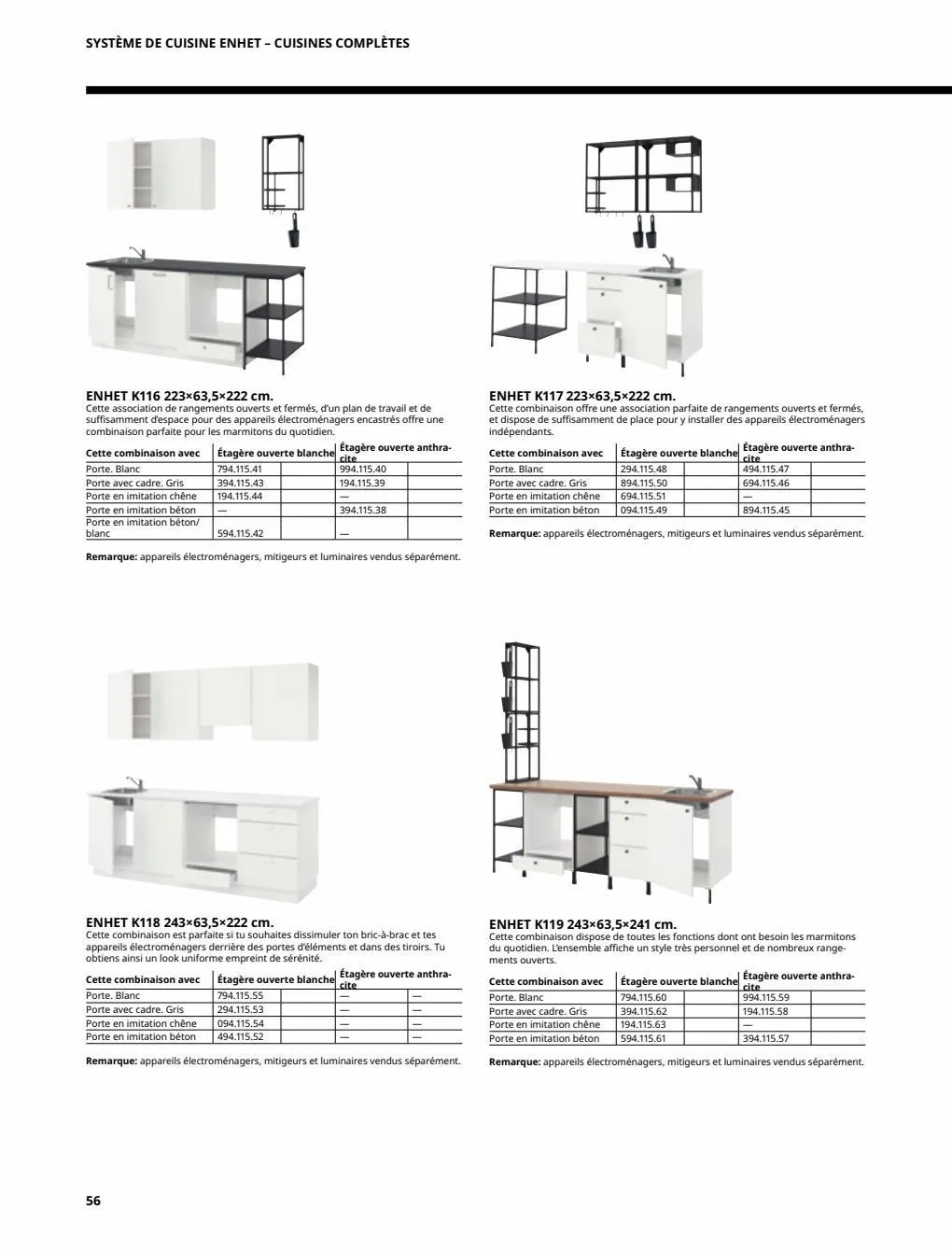 Catalogue IKEA - CUISINES IKEA, page 00056