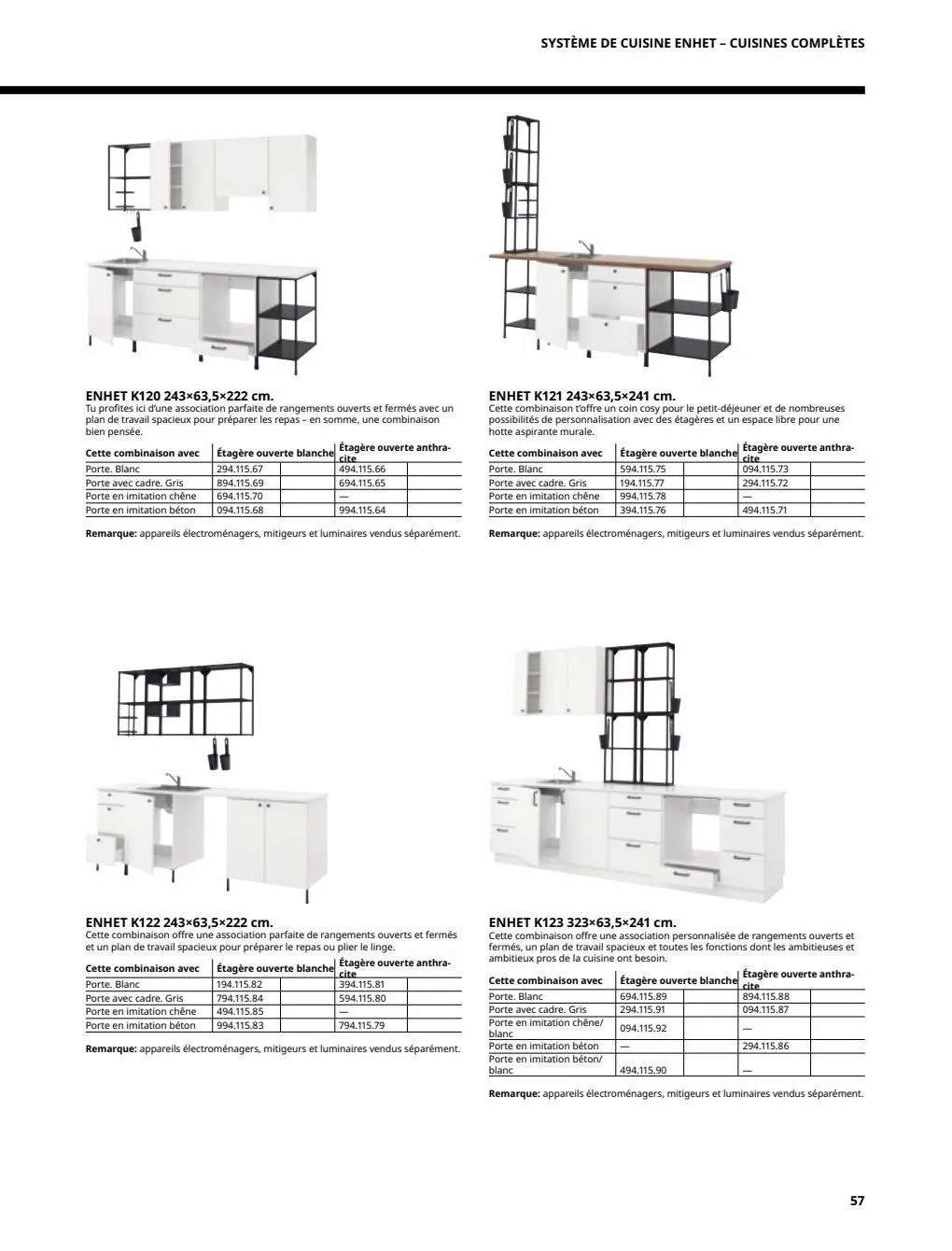 Catalogue IKEA - CUISINES IKEA, page 00057