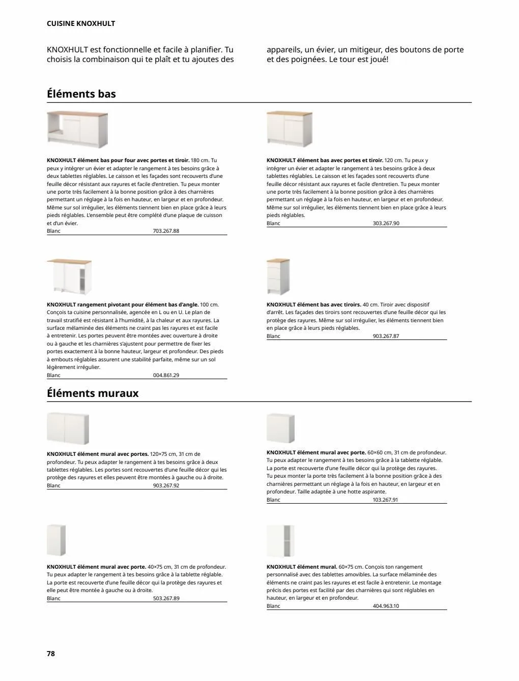Catalogue IKEA - CUISINES IKEA, page 00078