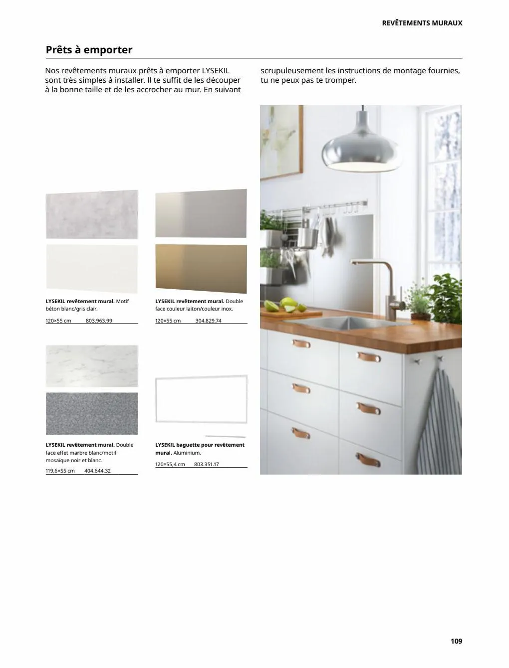 Catalogue IKEA - CUISINES IKEA, page 00109