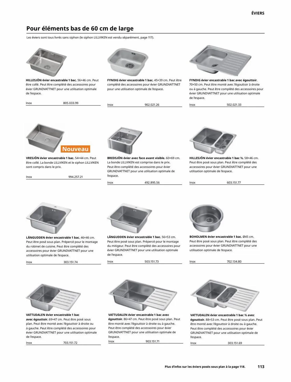 Catalogue IKEA - CUISINES IKEA, page 00113