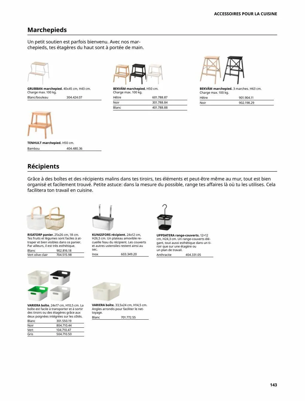 Catalogue IKEA - CUISINES IKEA, page 00143