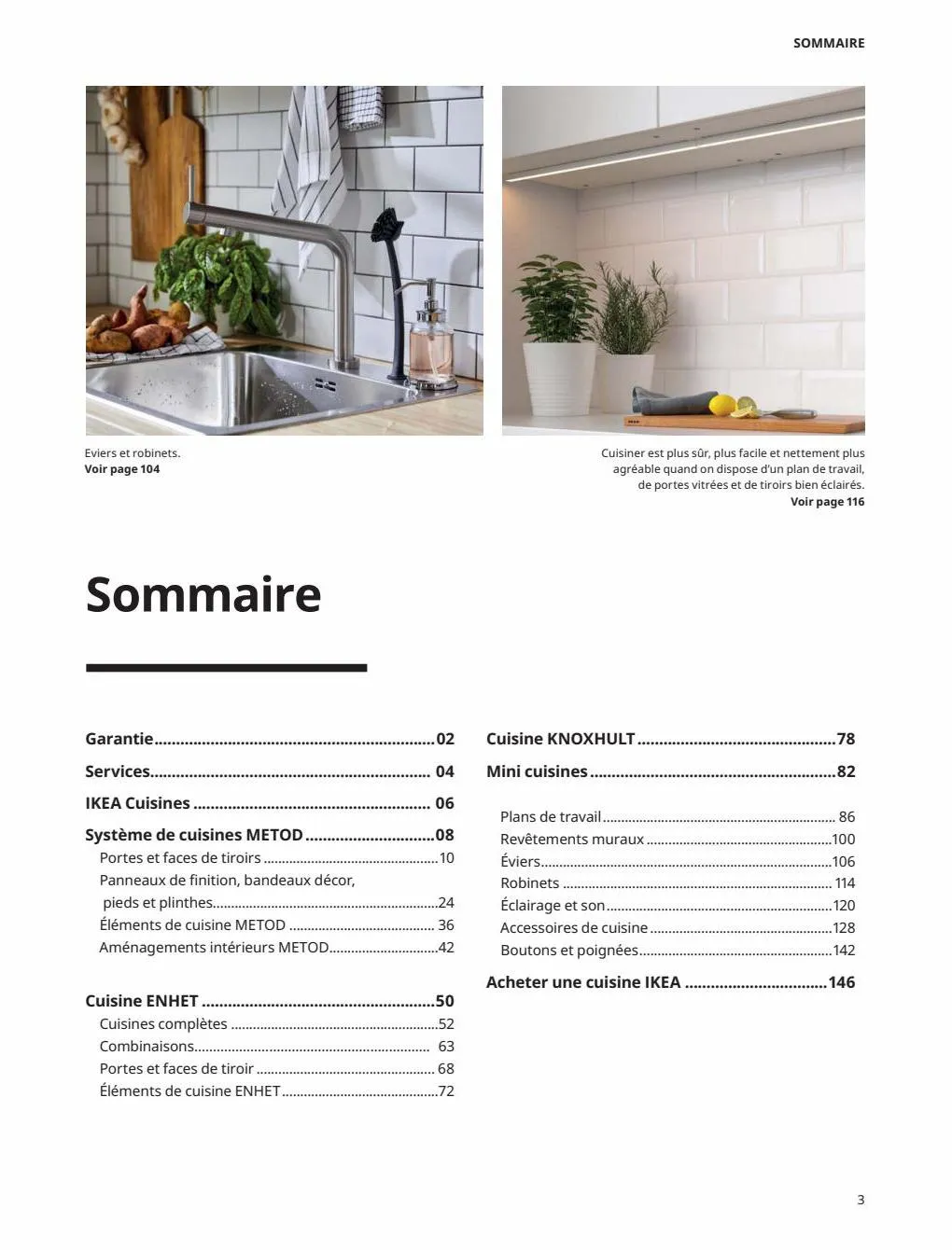 Catalogue IKEA CUISINES Guide d’achat 2023, page 00003