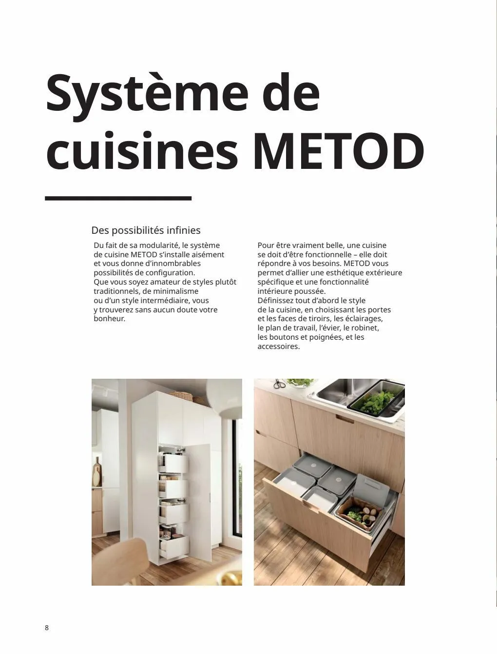 Catalogue IKEA CUISINES Guide d’achat 2023, page 00008