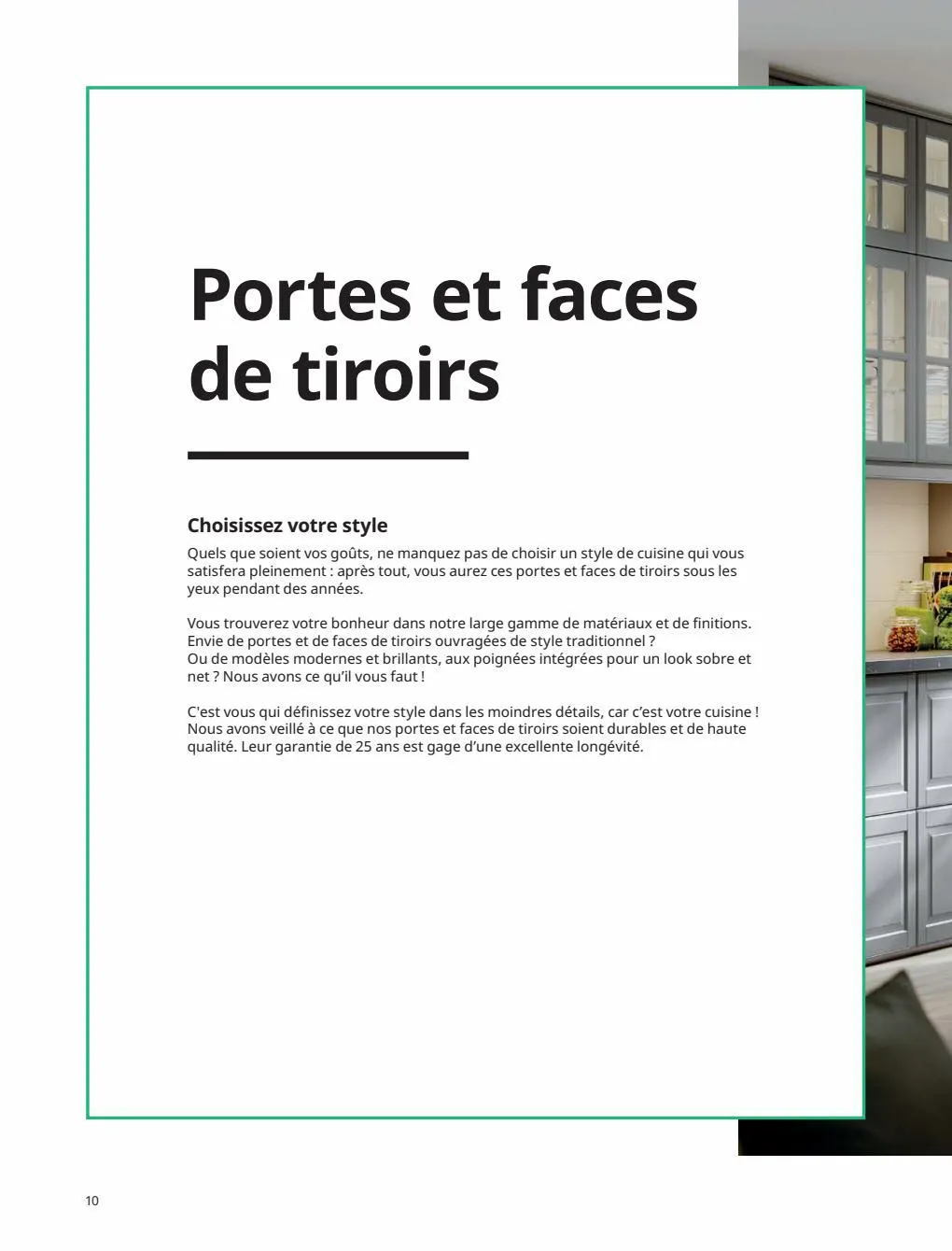 Catalogue IKEA CUISINES Guide d’achat 2023, page 00010