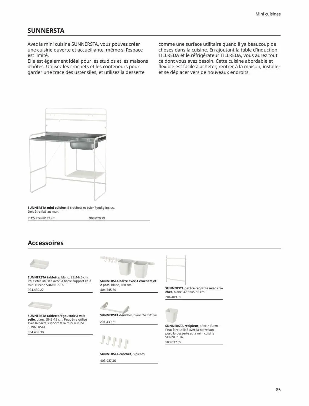 Catalogue IKEA CUISINES Guide d’achat 2023, page 00085