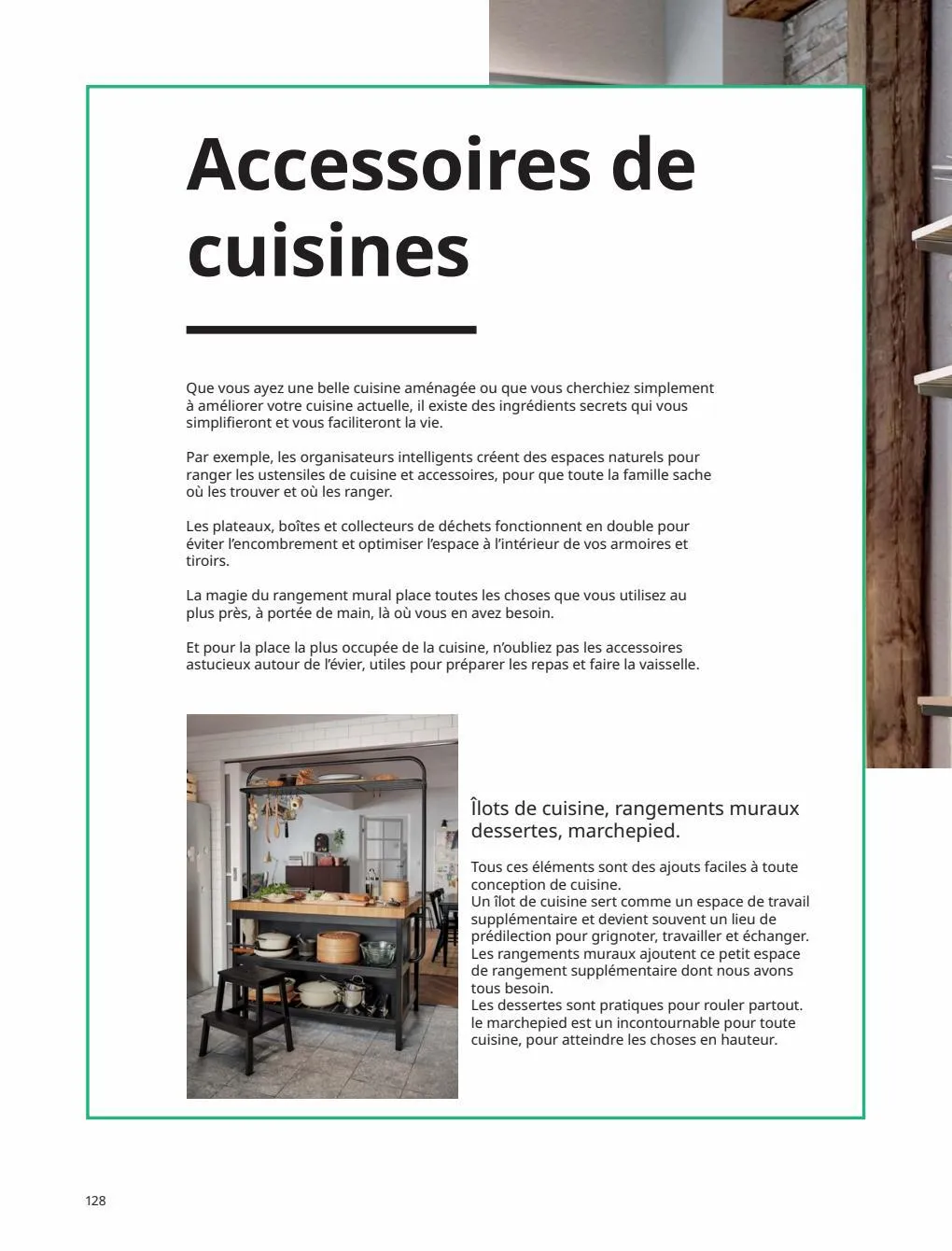 Catalogue IKEA CUISINES Guide d’achat 2023, page 00128