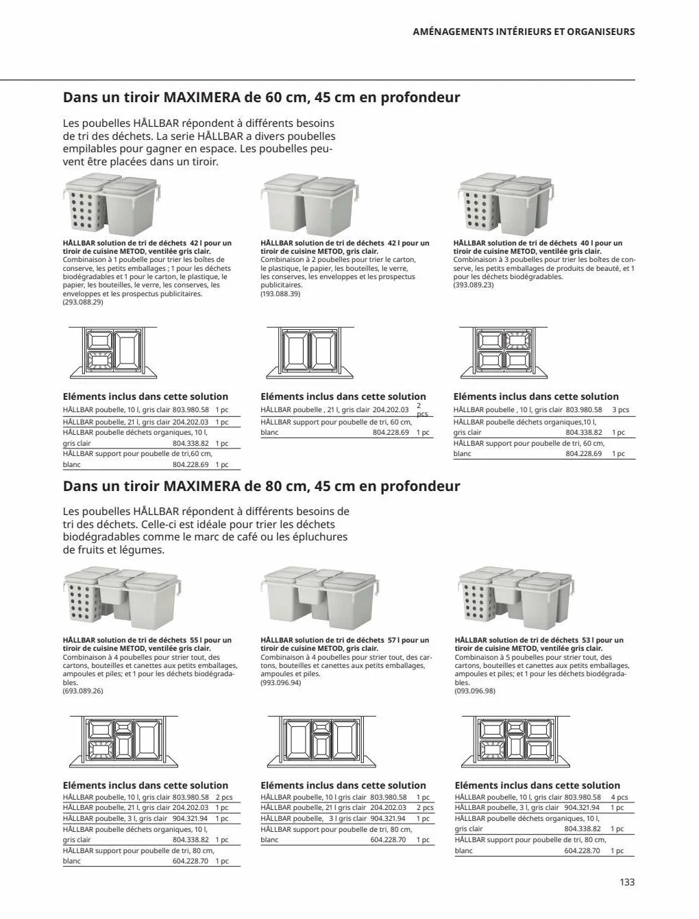Catalogue IKEA CUISINES Guide d’achat 2023, page 00133