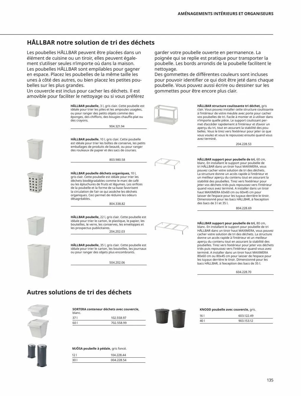 Catalogue IKEA CUISINES Guide d’achat 2023, page 00135