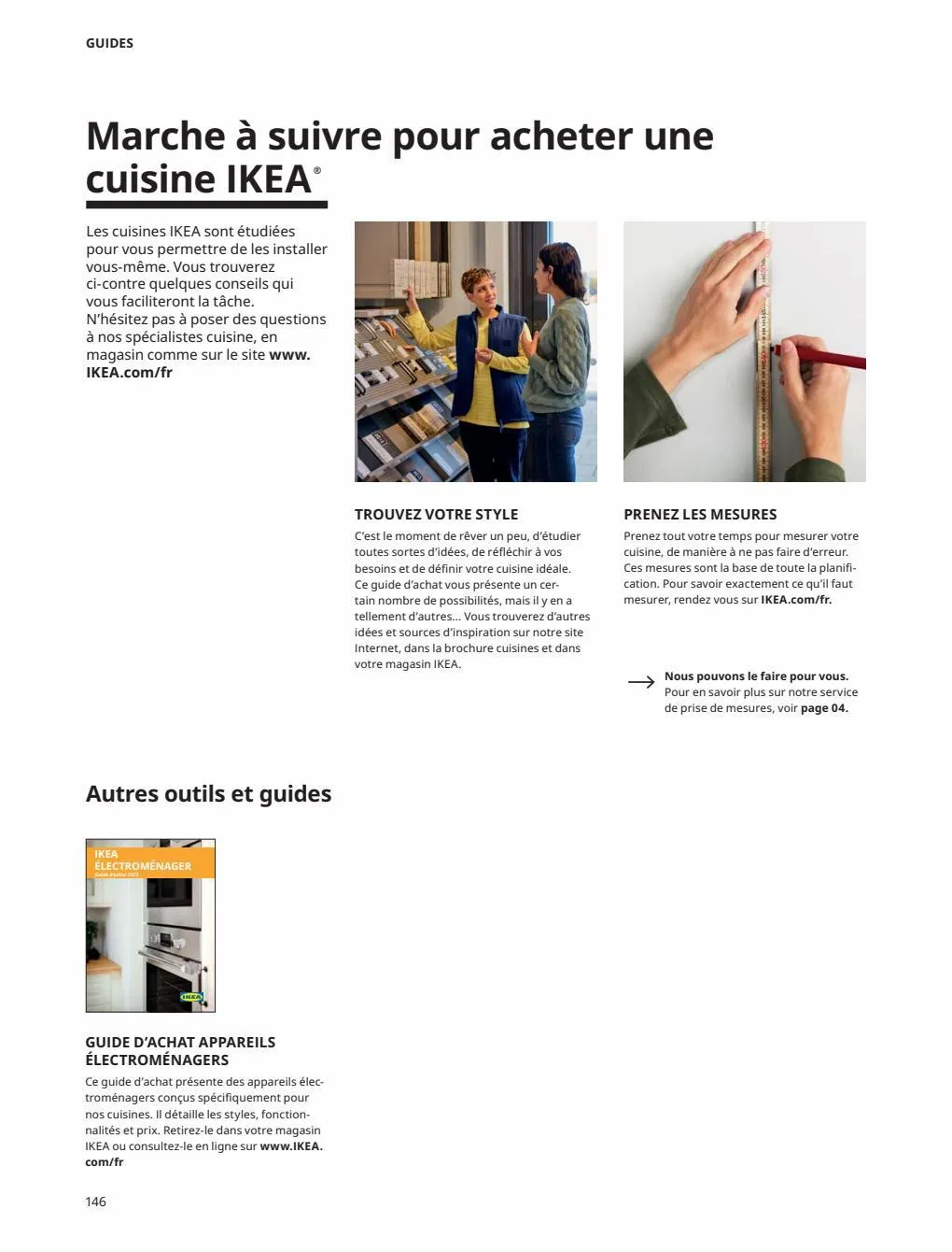 Catalogue IKEA CUISINES Guide d’achat 2023, page 00146