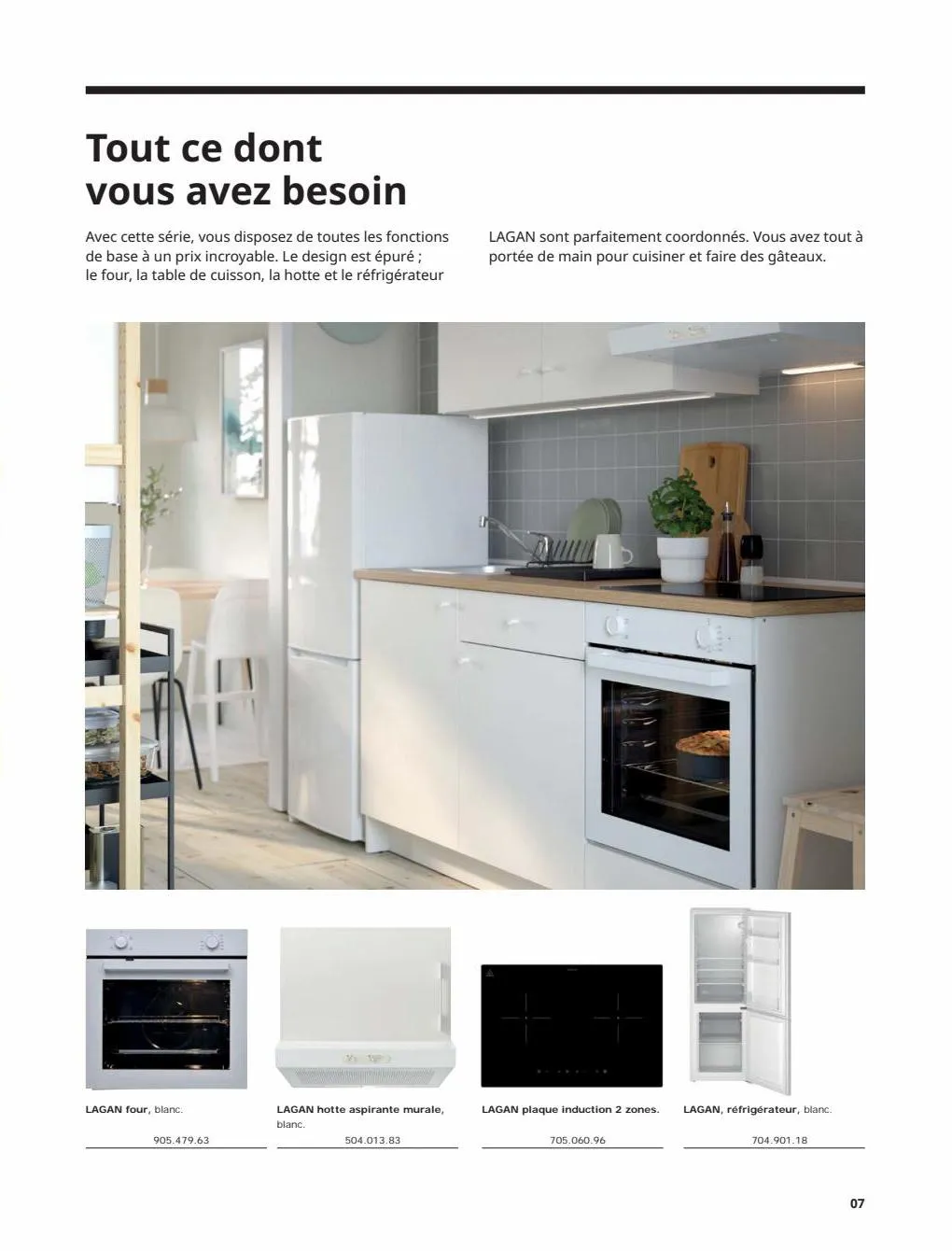 Catalogue IKEA ÉLECTROMÉNAGER Guide d’achat 2023, page 00007