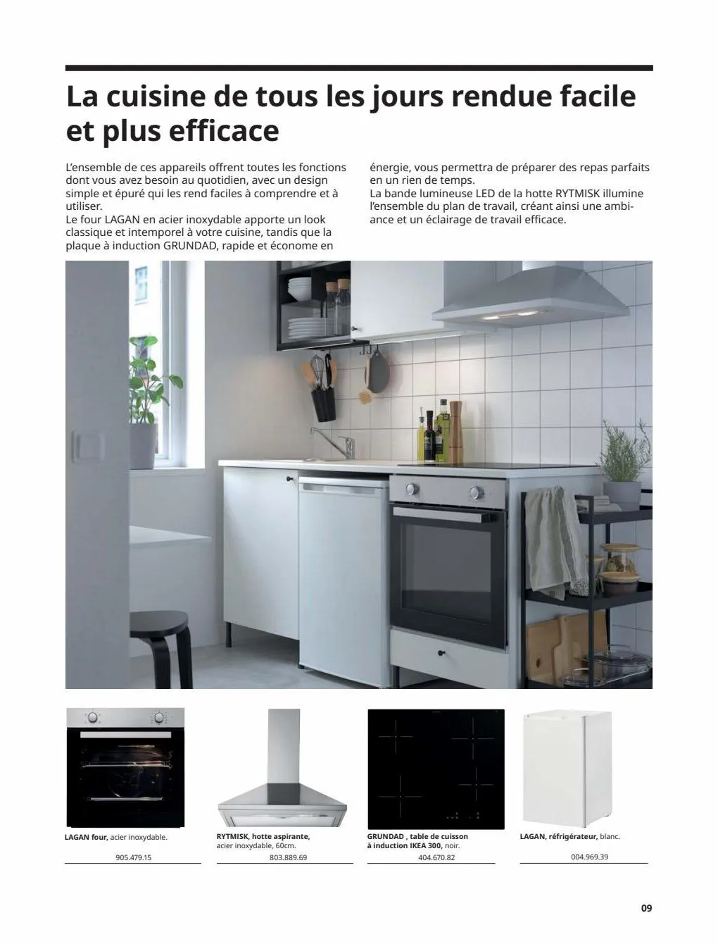 Catalogue IKEA ÉLECTROMÉNAGER Guide d’achat 2023, page 00009