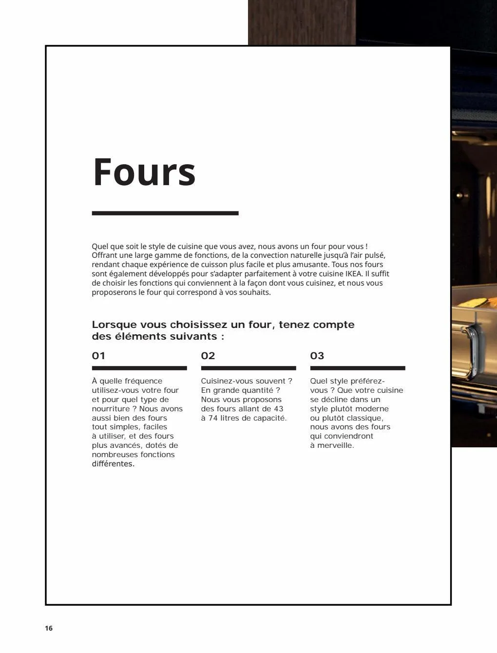 Catalogue IKEA ÉLECTROMÉNAGER Guide d’achat 2023, page 00016