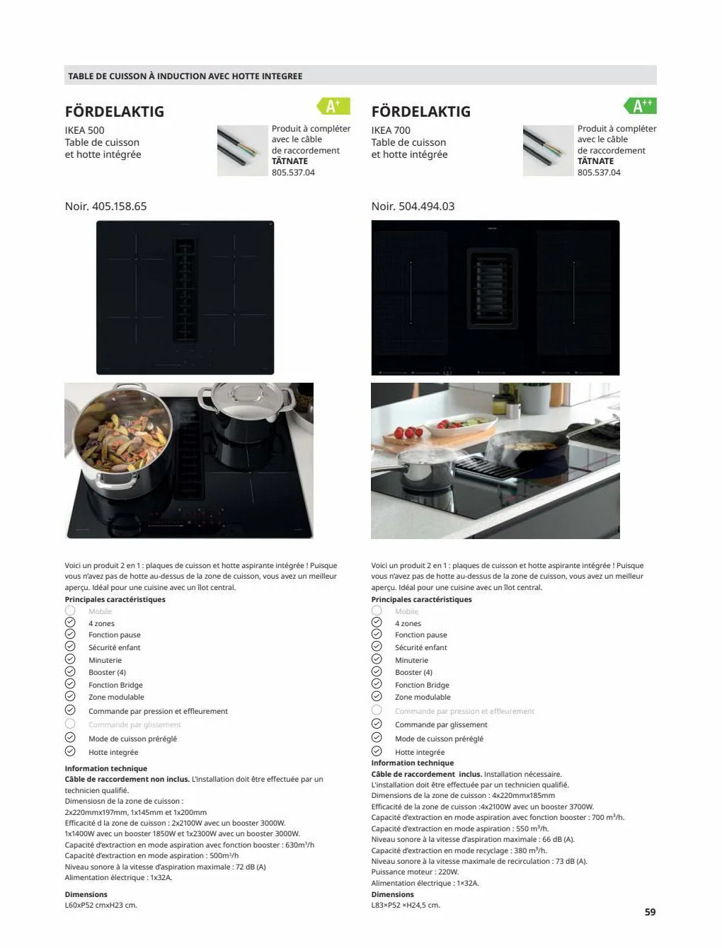 Catalogue IKEA ÉLECTROMÉNAGER Guide d’achat 2023, page 00059