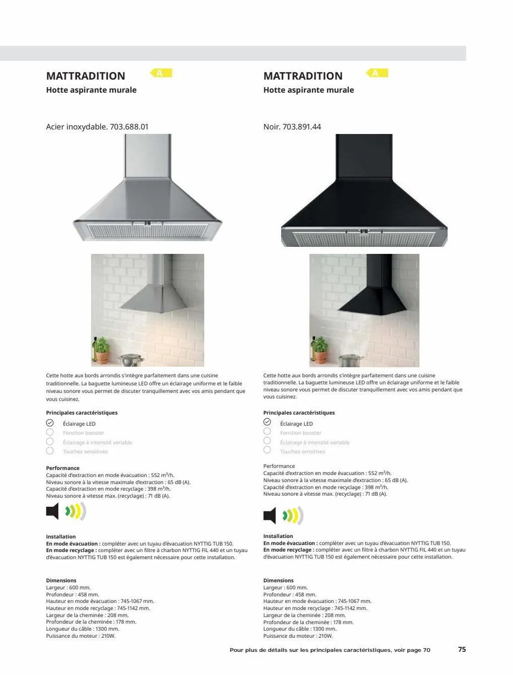 Catalogue IKEA ÉLECTROMÉNAGER Guide d’achat 2023, page 00075