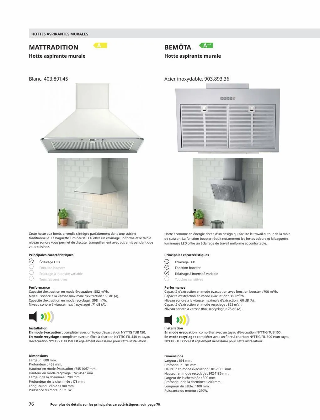 Catalogue IKEA ÉLECTROMÉNAGER Guide d’achat 2023, page 00076