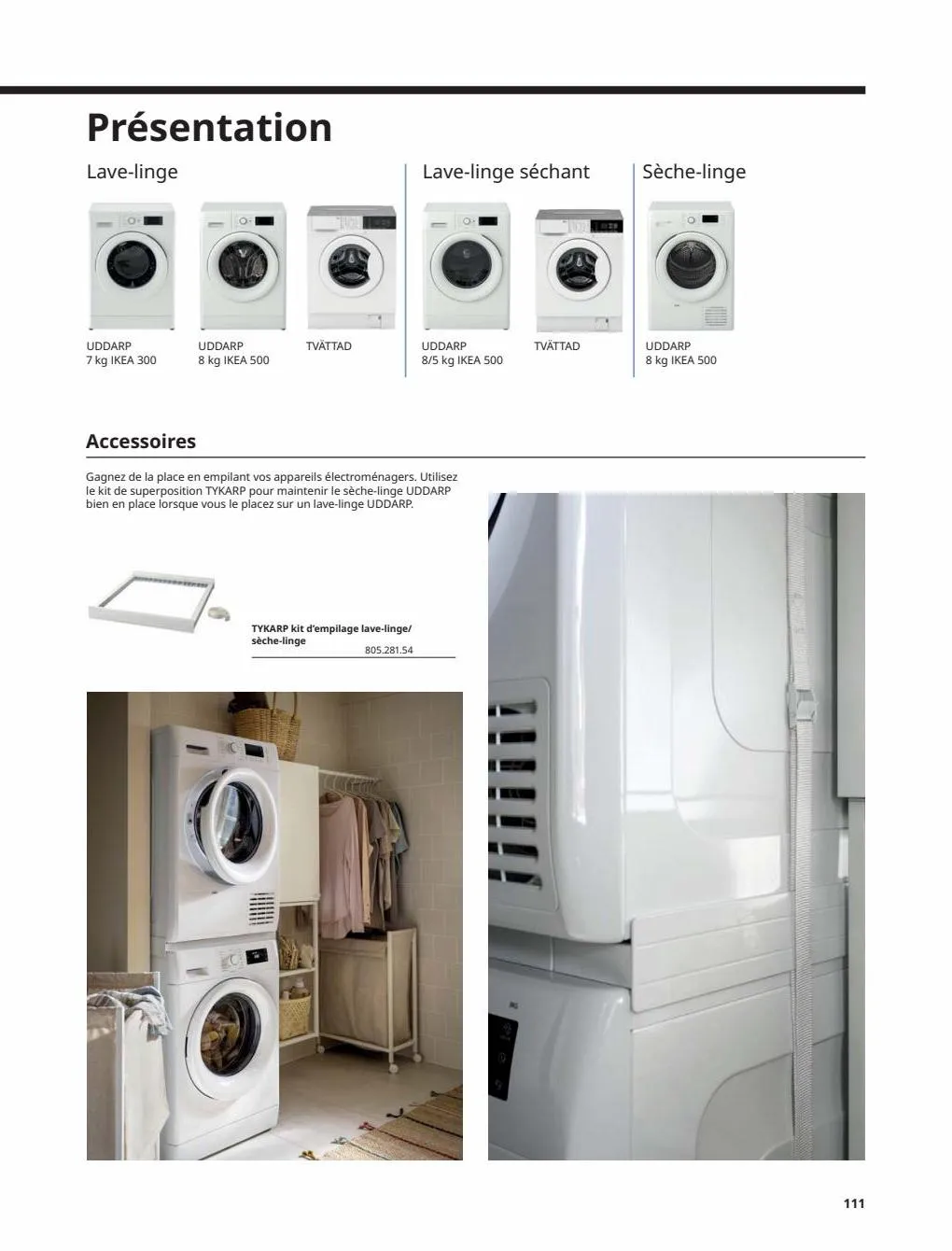 Catalogue IKEA ÉLECTROMÉNAGER Guide d’achat 2023, page 00111