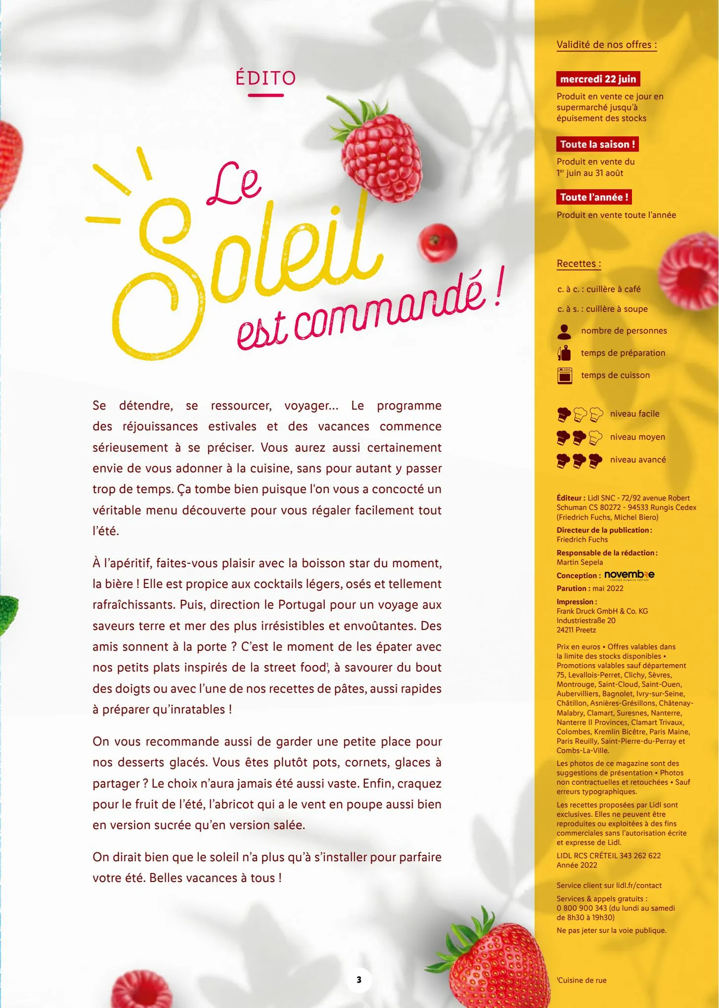 Catalogue Lidl le Mag, page 00003