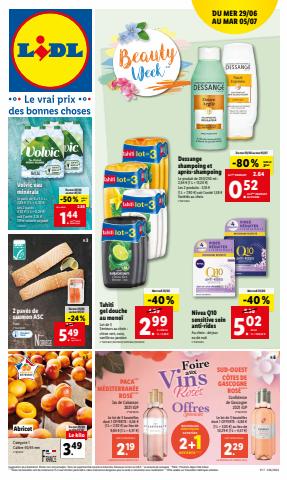 Promos de Discount Alimentaire à Paris | Catalogue de la semaine sur Lidl | 29/06/2022 - 05/07/2022