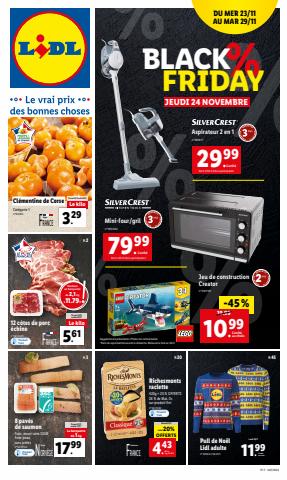 Promos de Discount Alimentaire à Nice | Catalogue de la semaine sur Lidl | 23/11/2022 - 29/11/2022