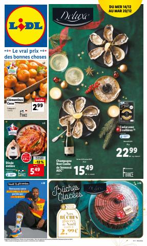 Promos de Discount Alimentaire à Toulouse | Catalogue de la semaine sur Lidl | 14/12/2022 - 20/12/2022