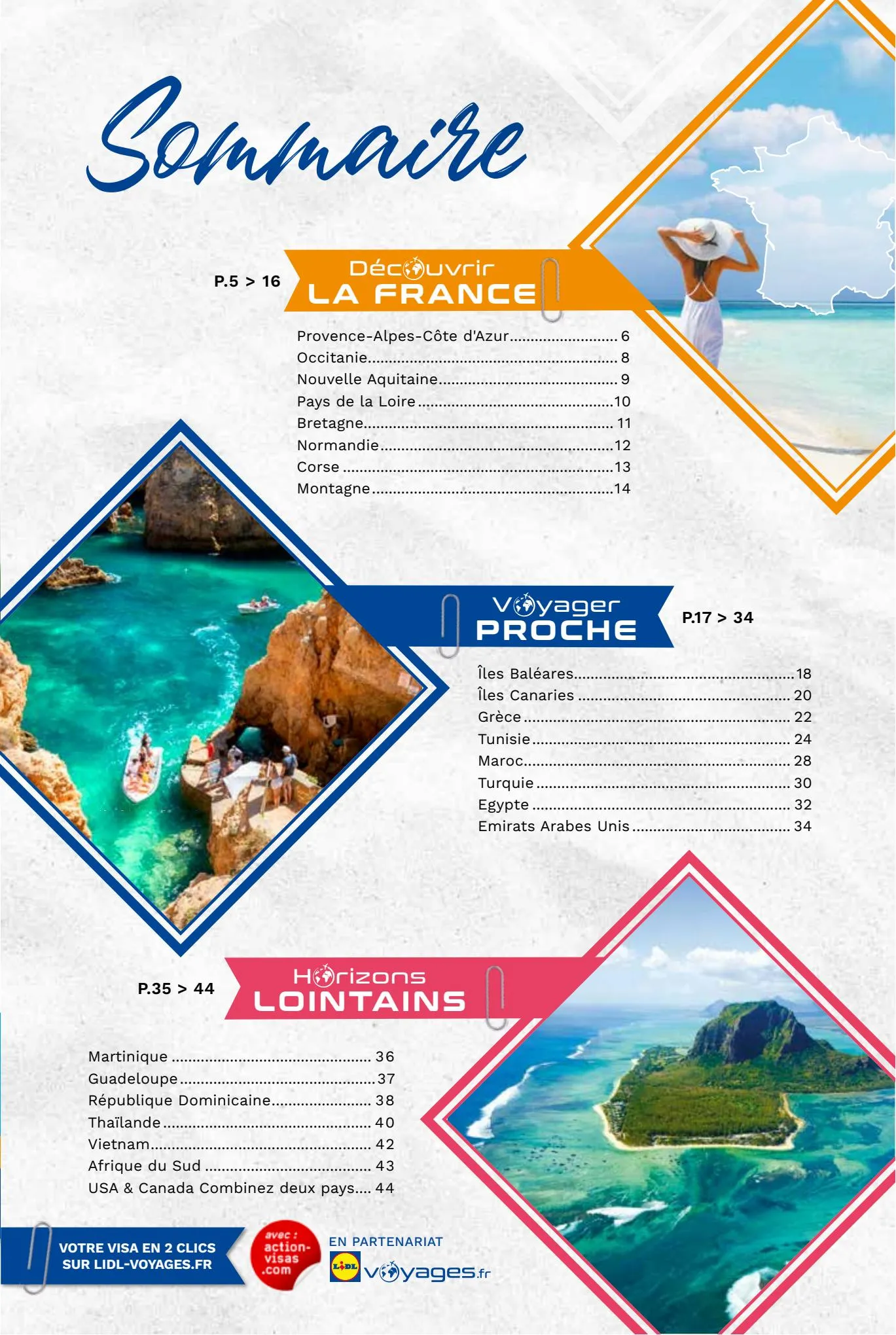 Catalogue Lidl Voyages | Printemps - Été, page 00003