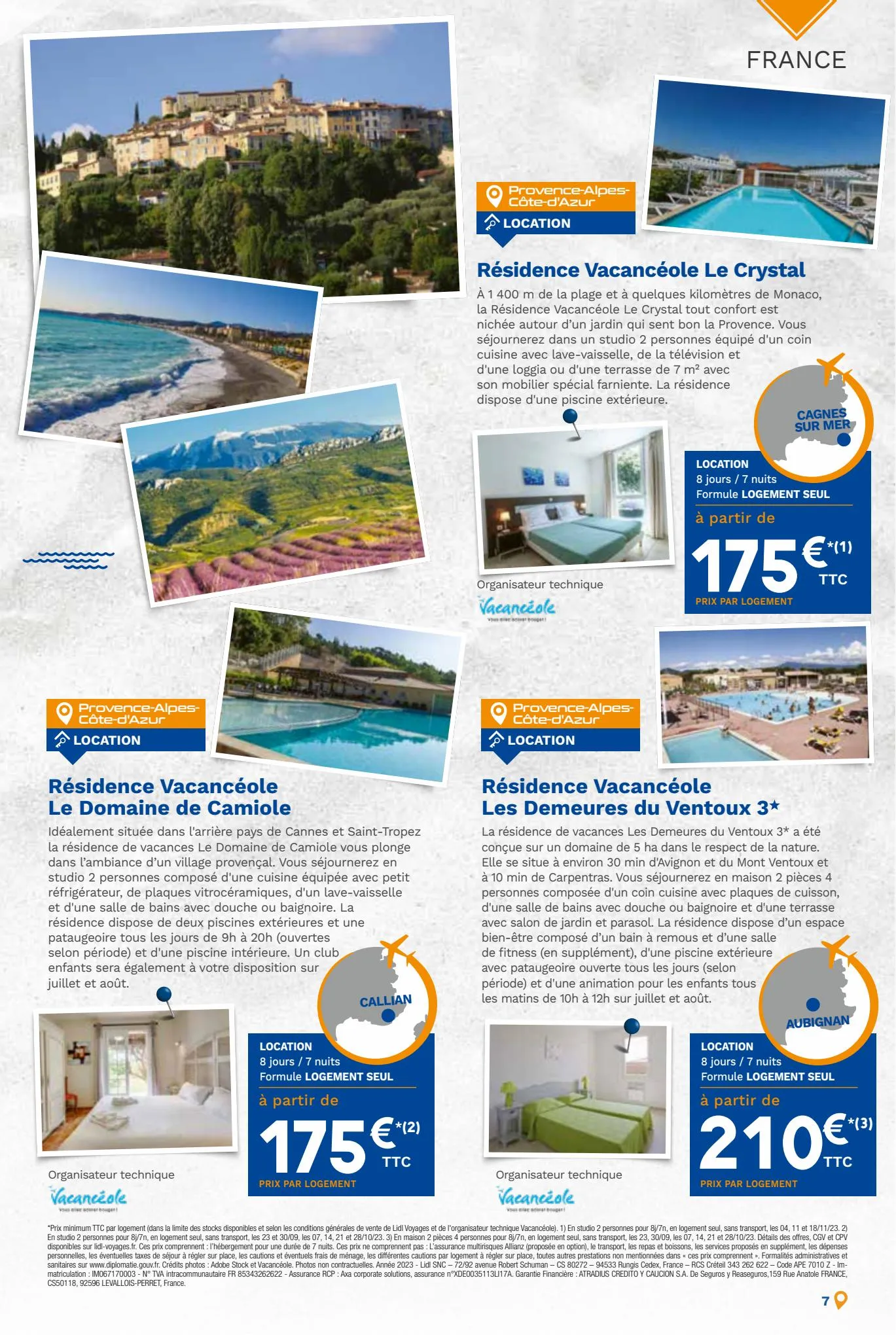 Catalogue Lidl Voyages | Printemps - Été, page 00007