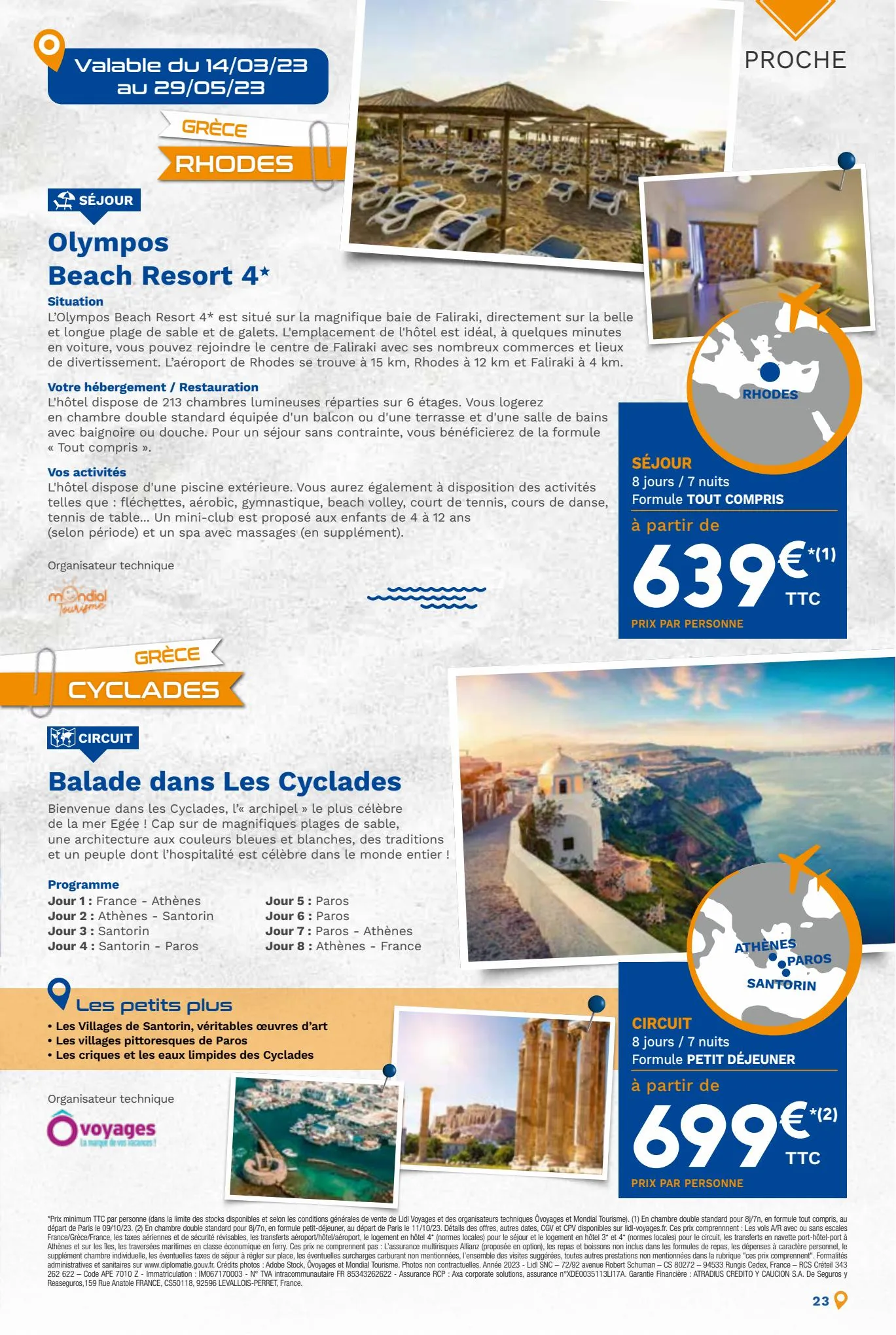 Catalogue Lidl Voyages | Printemps - Été, page 00023