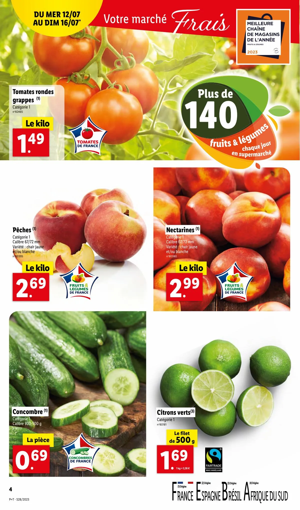 Catalogue Lidl, le vrai repère contre l'inflation, page 00004