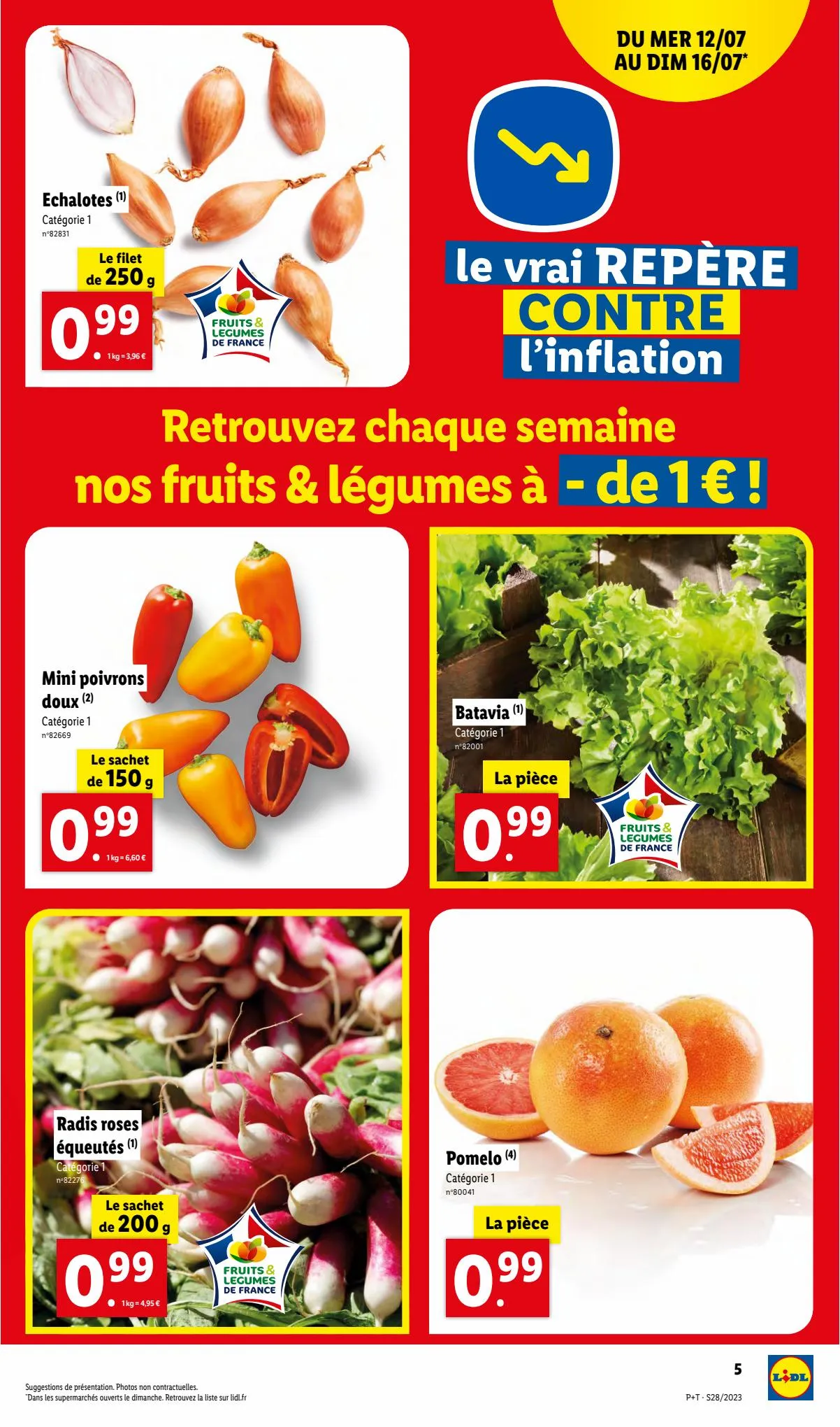 Catalogue Lidl, le vrai repère contre l'inflation, page 00005
