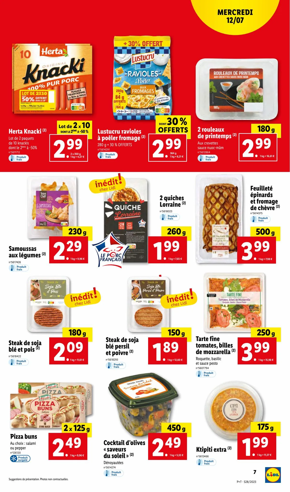 Catalogue Lidl, le vrai repère contre l'inflation, page 00007