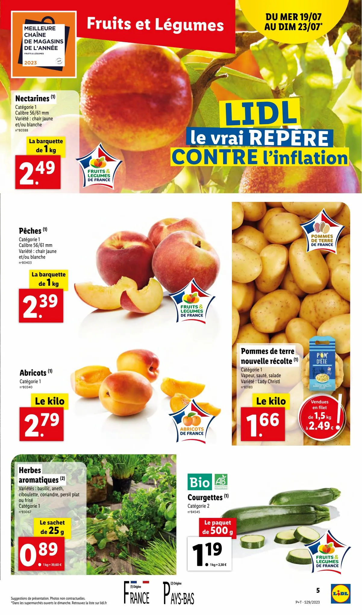 Catalogue Lidl, le vrai repère contre l'inflation, page 00005