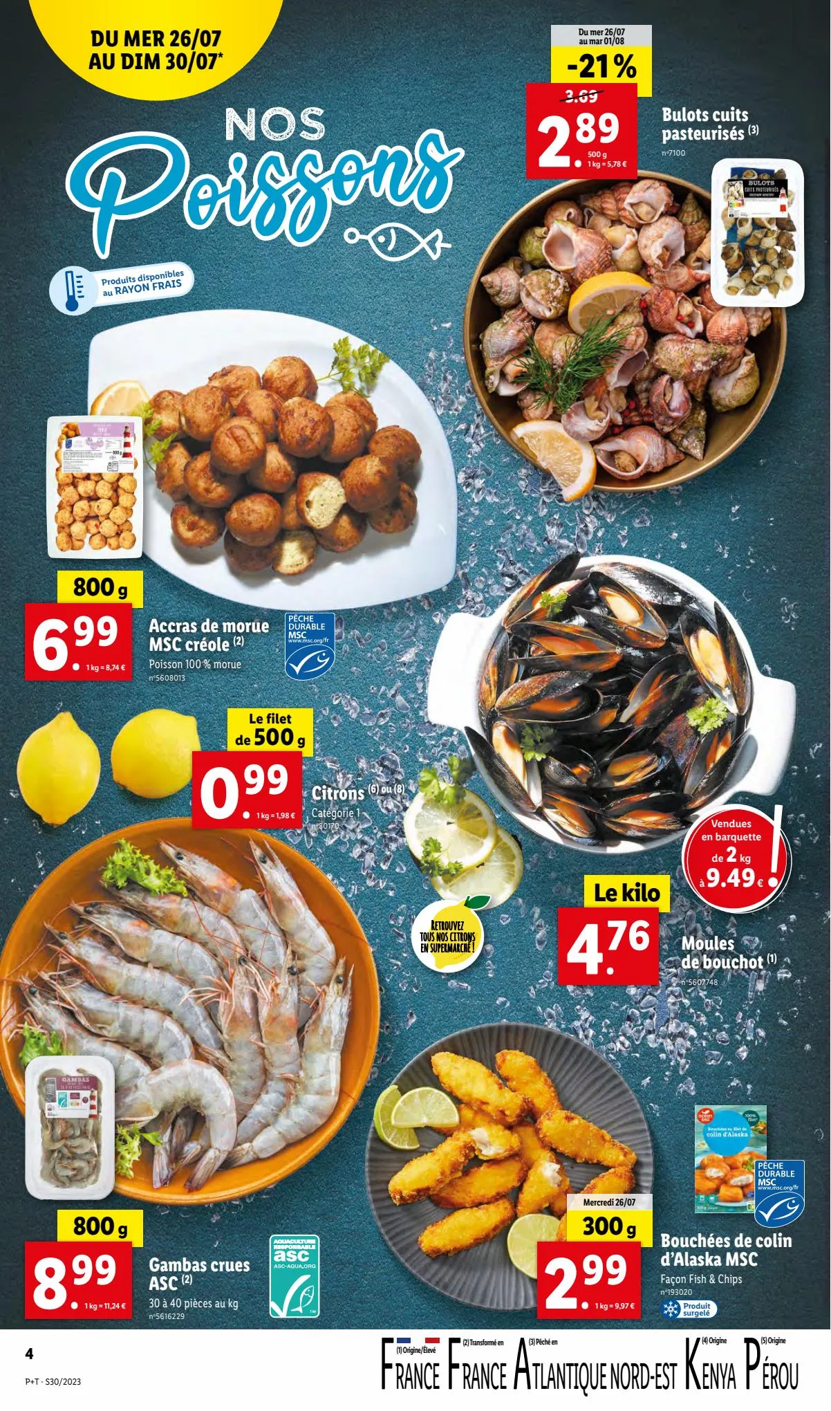 Catalogue Lidl te vrai REPÈRE CONTRE l'inflation, page 00004