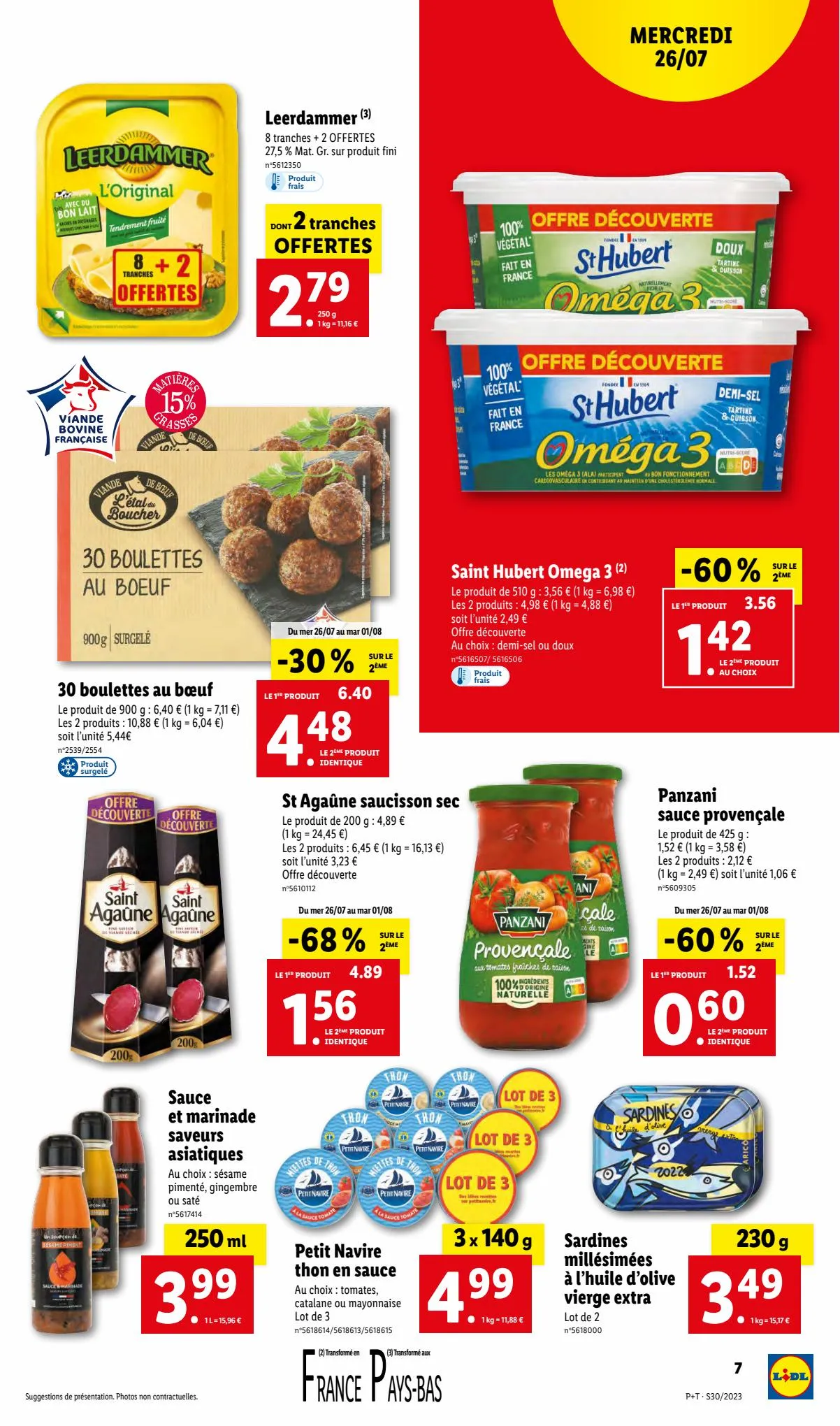 Catalogue Lidl te vrai REPÈRE CONTRE l'inflation, page 00007