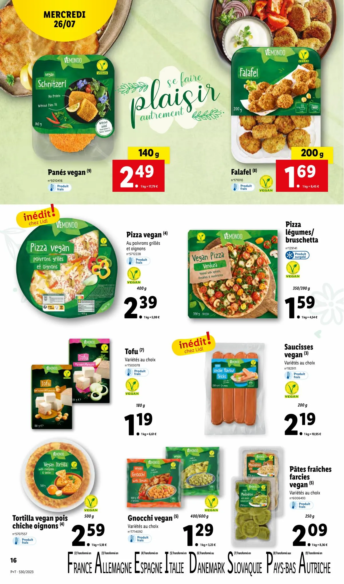 Catalogue Lidl te vrai REPÈRE CONTRE l'inflation, page 00016